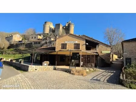 a louer bureaux rénovés dans un cadre exceptionnel au pied du chateau de bonaguil