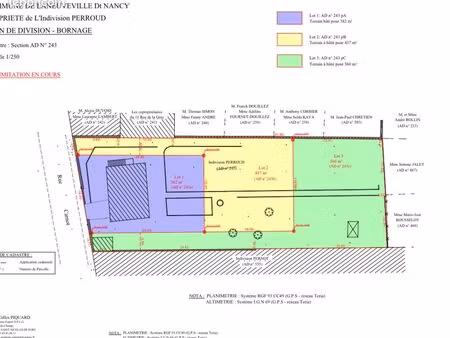 terrain 432 m² laneuveville-devant-nancy