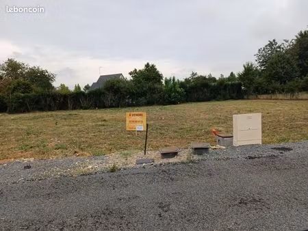 terrain 383 m² martigne briand