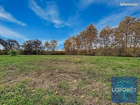 terrain 1709 m² saugnac et cambran