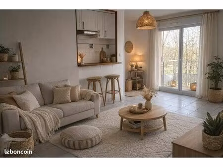 appartement t2 balcon+parking privé