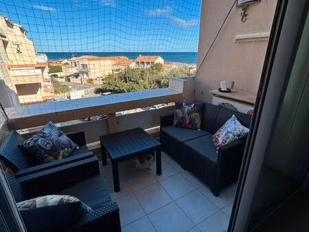 appartement duplex 39m2  vue mer