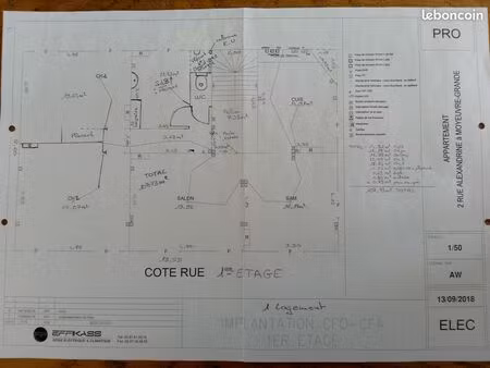 appartement t4 108m2 à moyeuvre grande