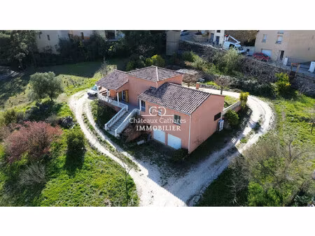 maison 4 faces avec parcelle de 2400 m² environ