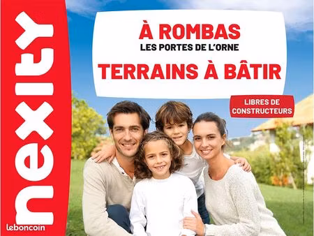 nouveaux terrains constructibles à rombas  près d’amnéville
