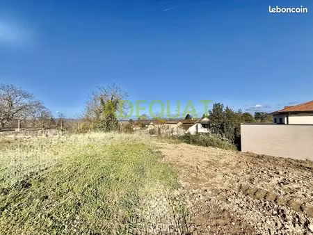 terrain 526 m² saint-alban-de-roche