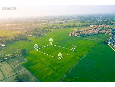 terrain 820 m² monnaie