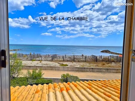 villa bord de mer  4 pièces  à frontignan plage