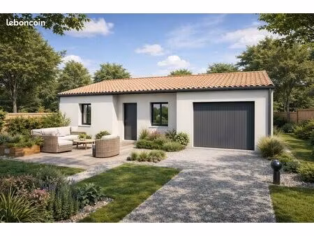 maison plain-pied avec garage