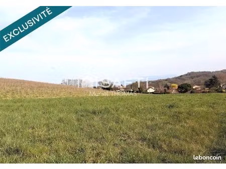 terrain 2137 m² saint-chef