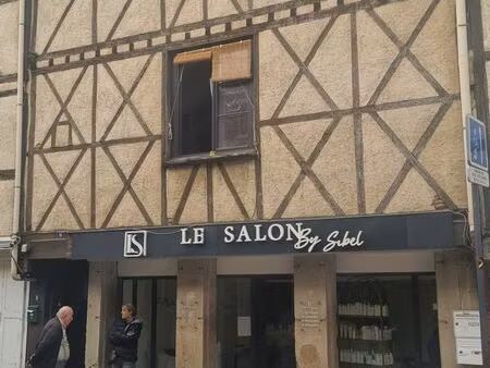 maison historique rénové - centre de st rambert - duplex et commerce 1000/m2
