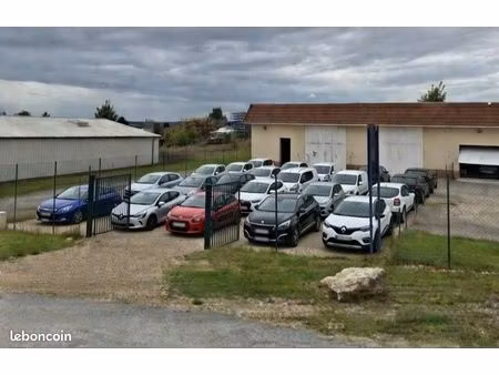rare – terrain 350 m² fermé + atelier 100 m² – stockage / activité – loyer 950