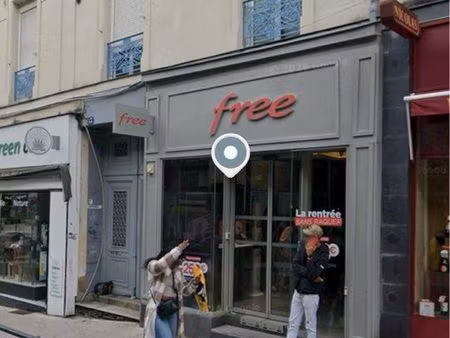 local commercial 60 m² – hyper centre angers – rue très passante