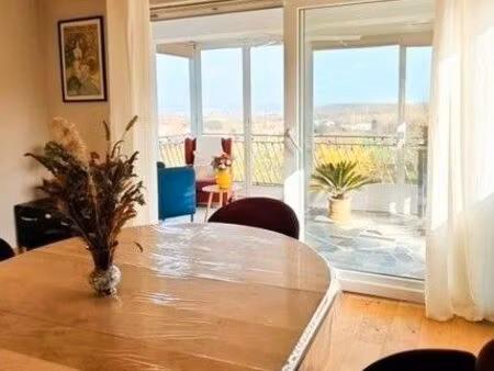 rare - maison lumineuse avec vue panoramique – 5 chambres – 15 min metz/40mn luxembourg