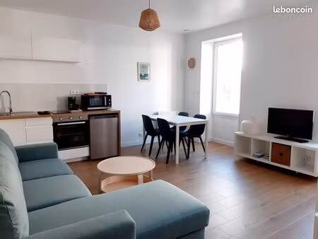 t2 lumineux rénové – hyper-centre d’étel