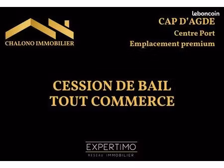 local 60 m² le cap d'agde