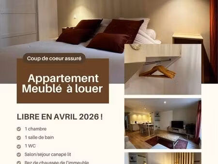 appartement meublé