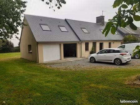 a vendre : maison avec grand terrain et garage neuf 115000