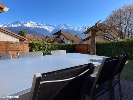 crolles- villa lumineuse - 102m²- 3 chambres- vue belledonne