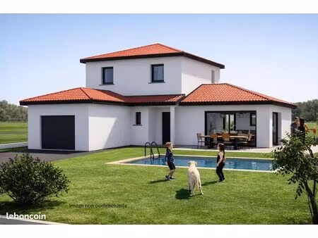 terrain + maison veauche