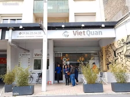 vente restaurant asiatique clé en main à reims