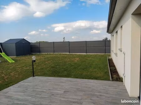 maison récente plain pied