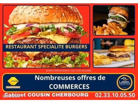 fonds de commerce restaurant cherbourg