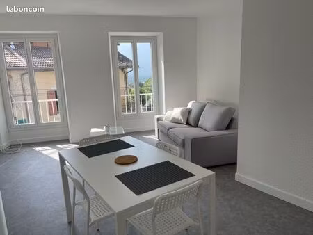 joli t2 meublé à tullins