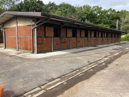 propriété équestre – centre d’entraînement de sers (pau) – 4 182 m² – 20 boxes