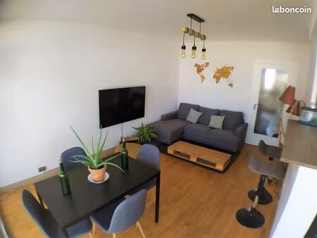 t3 61m² rénové avec balcon chamalières limite clermont