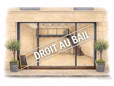 local commercial – cession de droit au bail