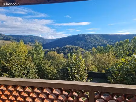 vue panoramique plein sud - grande maison de caractère + appartement indépendant - proche 