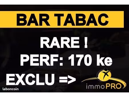 bar/brasserie/tabac 400 m²