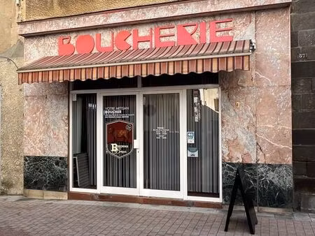 boucherie  charcuterie  fonds de commerce 59 m² issoire