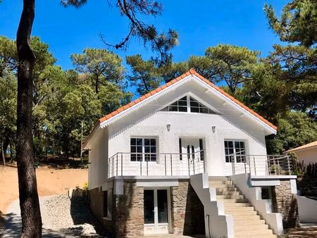 maison 200 m² refaite à neuf – terrain 1 350 m² – face dunes protégées – viager libre