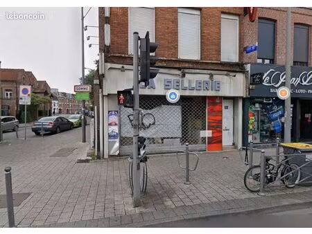 local commercial 45m² - angle - avenue de dunkerque - 150m métro canteleu - maladrerie