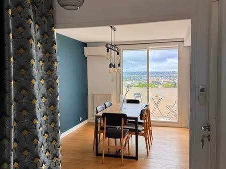 location appartement meublé t3 66m2 vue imprenable sur toulouse et pyrénées