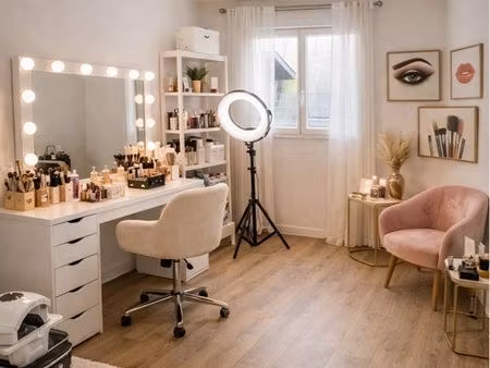 bureau / cabine à louer pour maquilleuse professionnelle – nantes ouest – dès 350