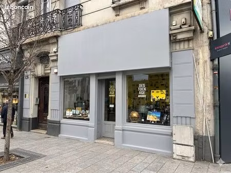 local commercial – emplacement idéal – 6 rue des alliés à saint-étienne
