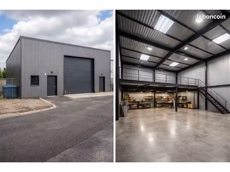 local artisanal neuf - 230m² avec mezzanine -