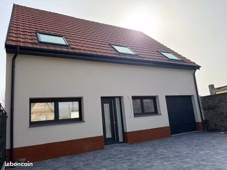 maison individuelle neuve – grand séjour 60 m² – garage