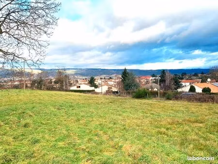 terrain 850 m² monistrol sur loire