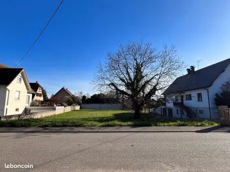 terrain de construction de 8 21 ares au calme