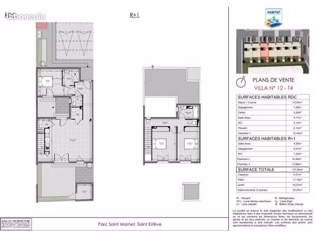 maison 4 pièces 101 m²