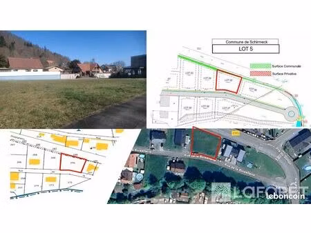 terrain 606 m² schirmeck