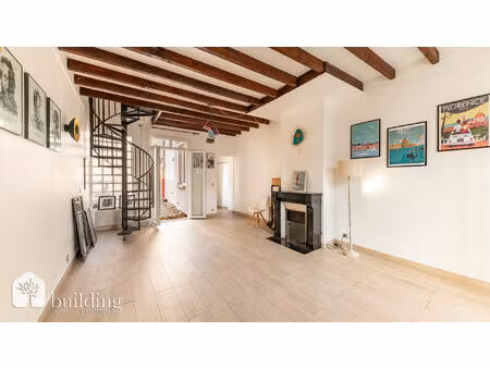 a vendre - courbevoie coeur bécon - maison 4 pièces de 84 84 m² avec terrasse de 12.8 m²