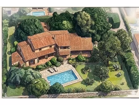 villa d’architecte méditerranéenne avec piscine et parc arboré de 2 159 m² – narbonne