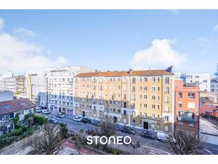 boulogne-billancourt - viager occupé - 4 pieces en excellent etat avec balcon