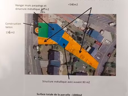 immeuble 435 m² arras