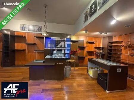 local commercial 85 m² saint nazaire